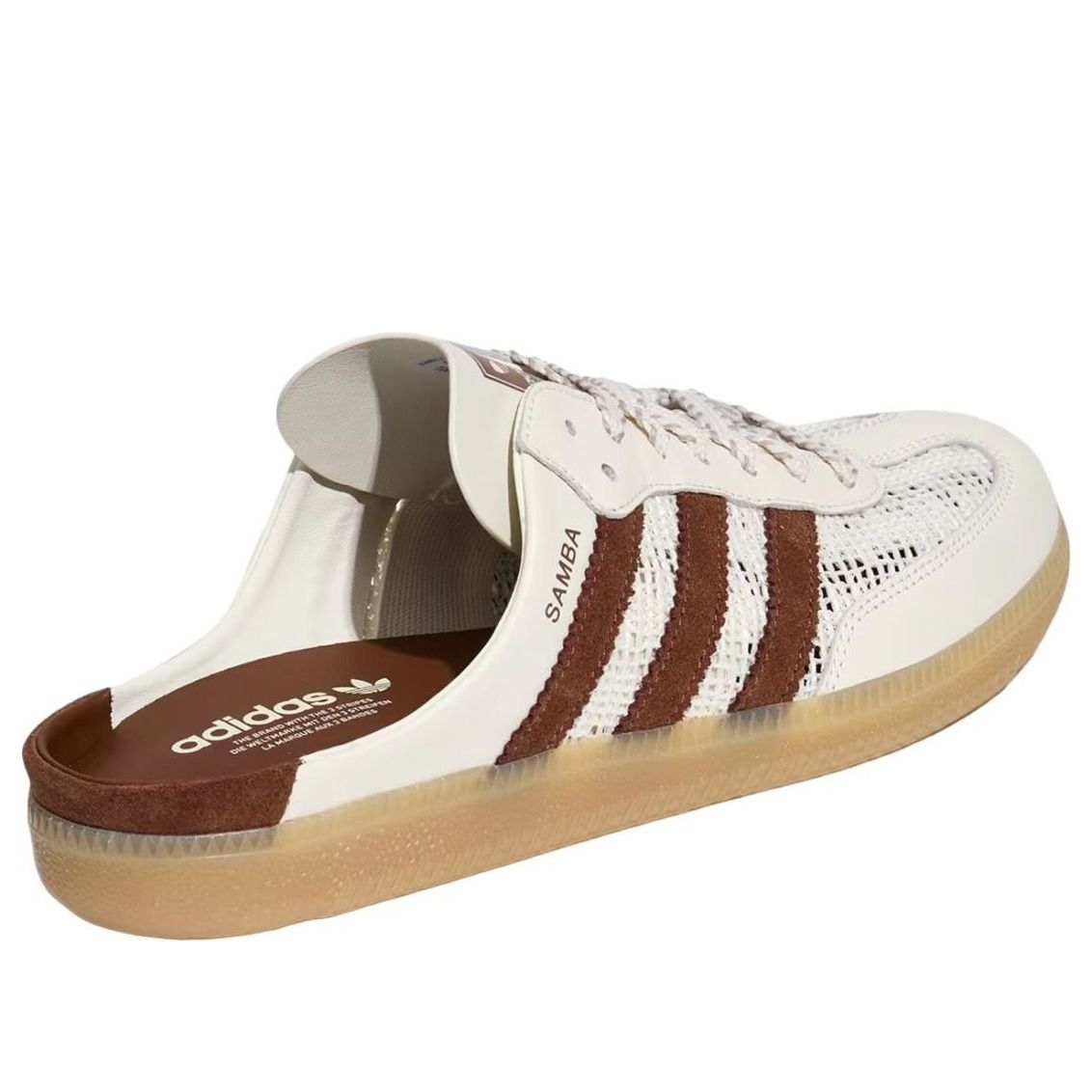 Adidas Samba OG Mules 'Off White Preloved Brown'
