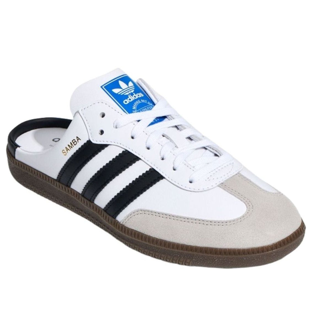 Adidas Samba Mules 'White Black' – LB3814