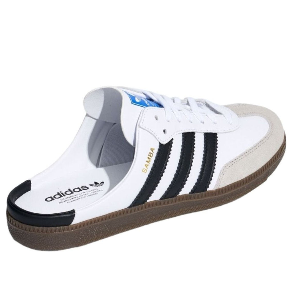 Adidas Samba Mules 'White Black' – LB3814