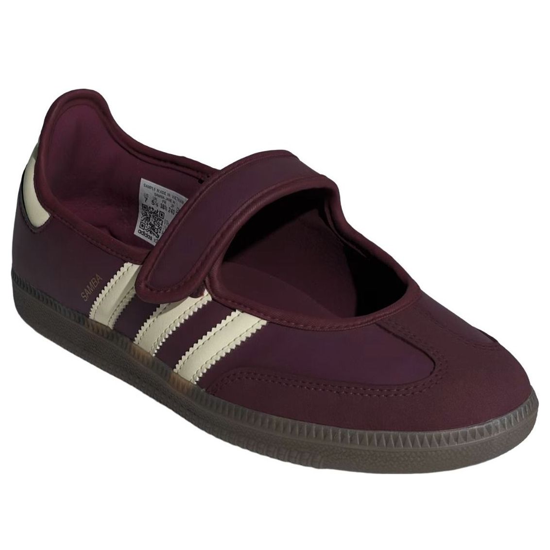 (WMNS) adidas Samba Jane 'Maroon Cream White'