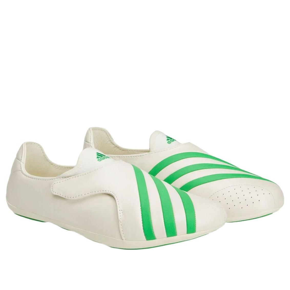 adidas x Pharrell Williams Vario Flat Earther 'Cloud White Core Green' (KI7669)