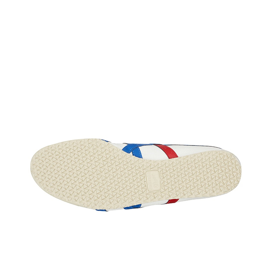 Onitsuka Tiger Mexico 66 Slip-On – Lifestyle Sneaker | White / Blue / Red | D3K0N-0143