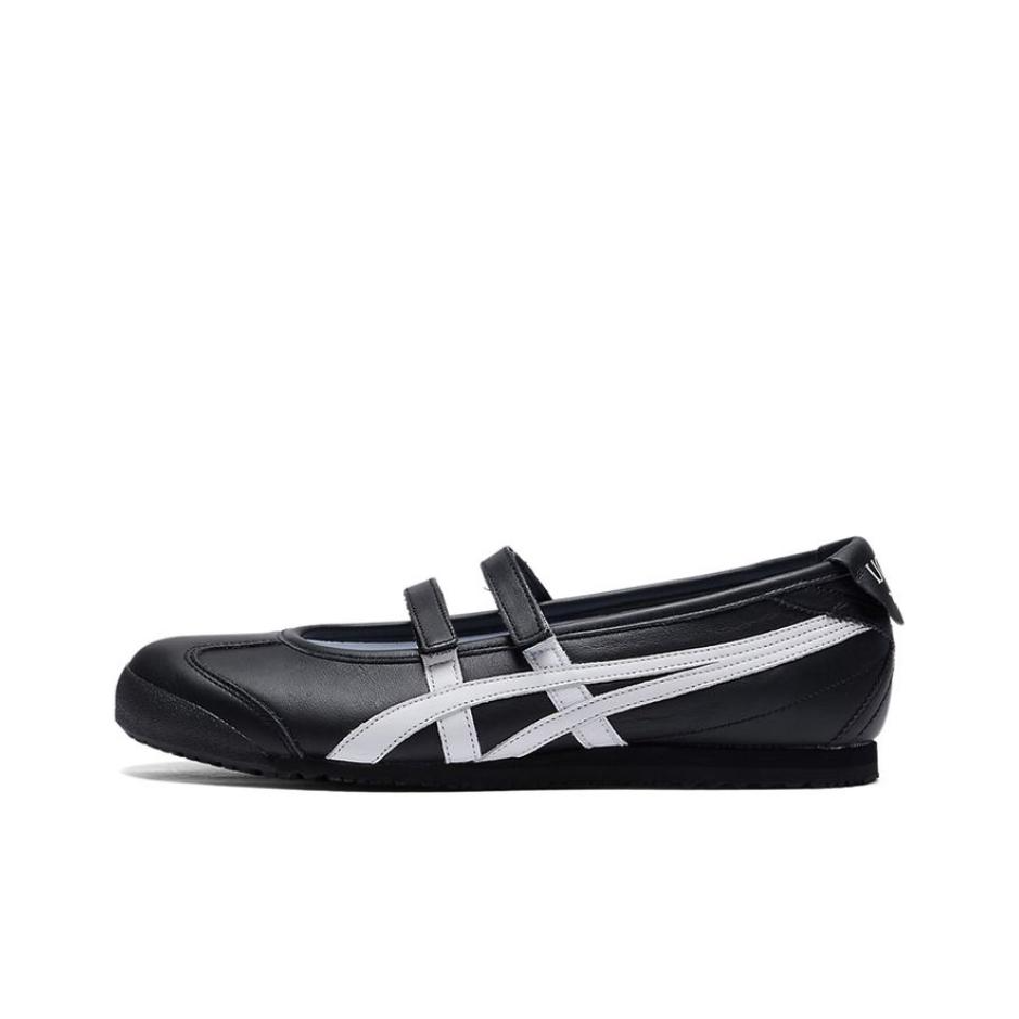 Patou × Onitsuka Tiger Mexico 66 Ballerina – Mary Jane Sneaker | Black / White | Women’s | 1183C379-002