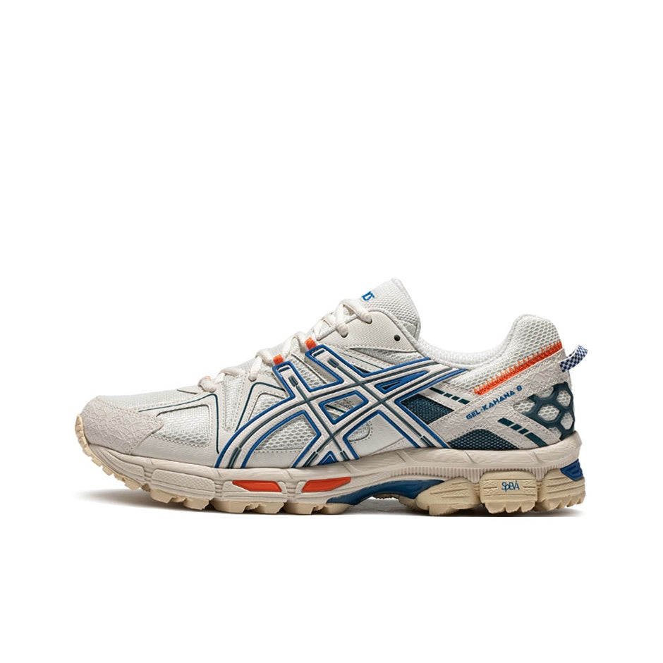 ASICS Gel-Kahana 8 Retro Trail & City Running Shoe – Brown/Blue (Unisex)