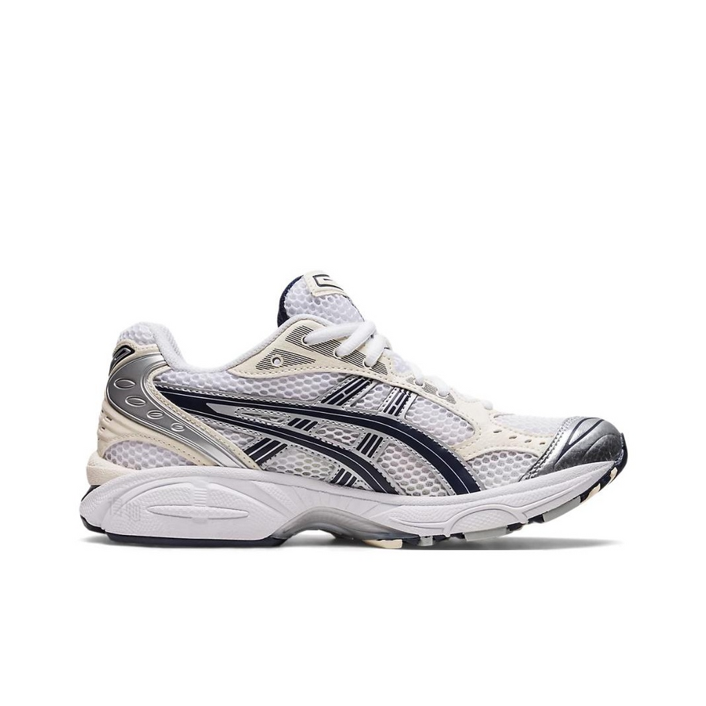 ASICS Gel-Kayano 14 Retro Running Shoe – Women's White/Black/Silver