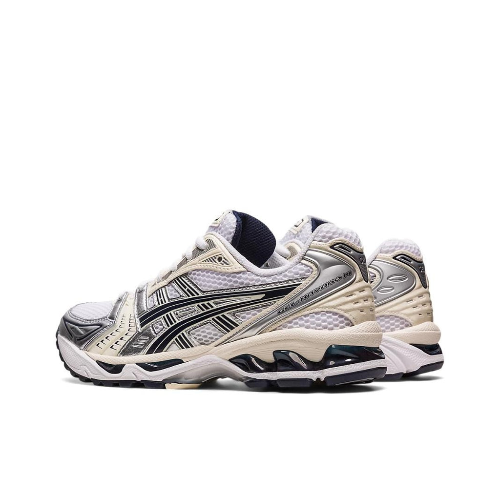 ASICS Gel-Kayano 14 Retro Running Shoe – Women's White/Black/Silver