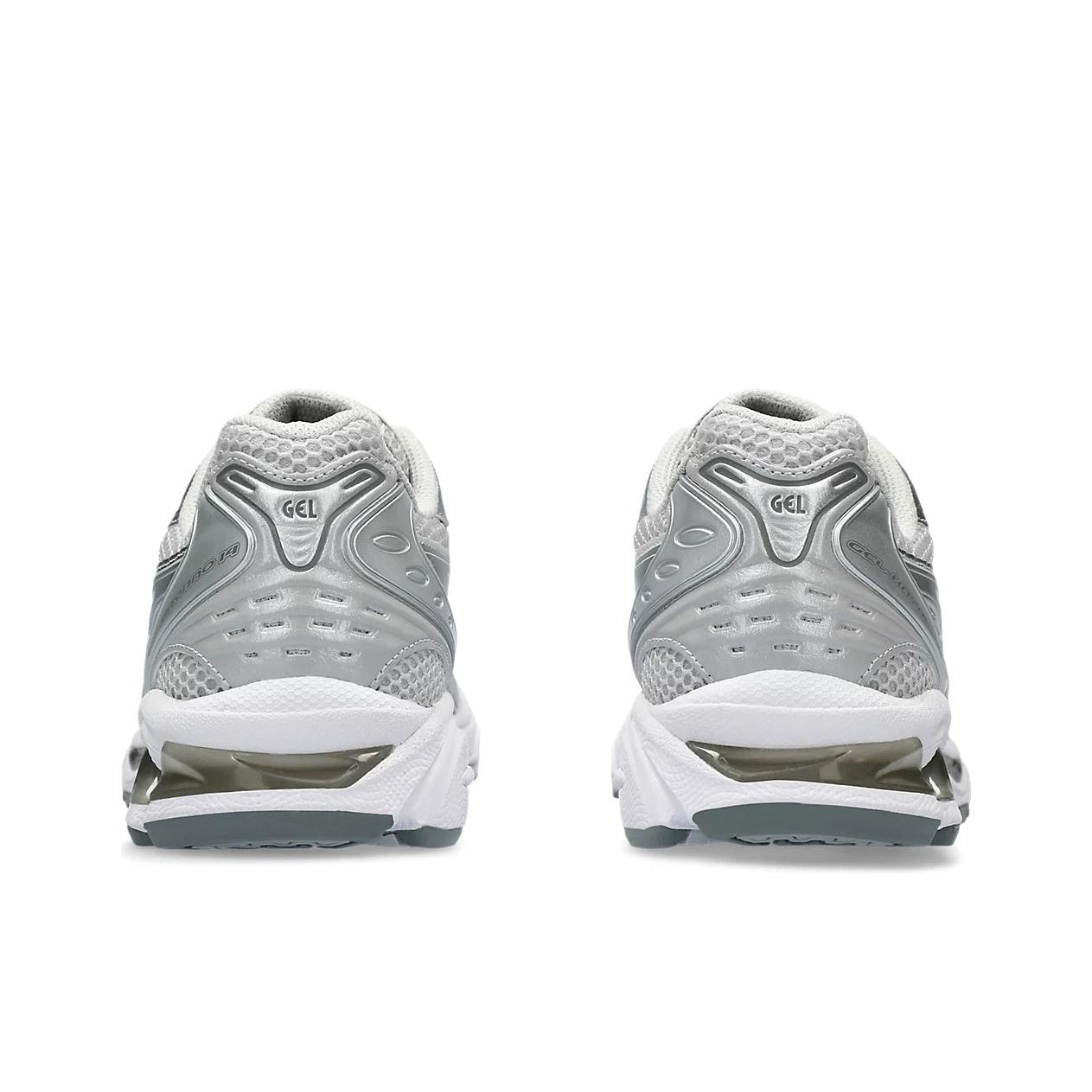 ASICS Gel-Kayano 14 Marathon Running Shoe – Unisex Silver/Grey