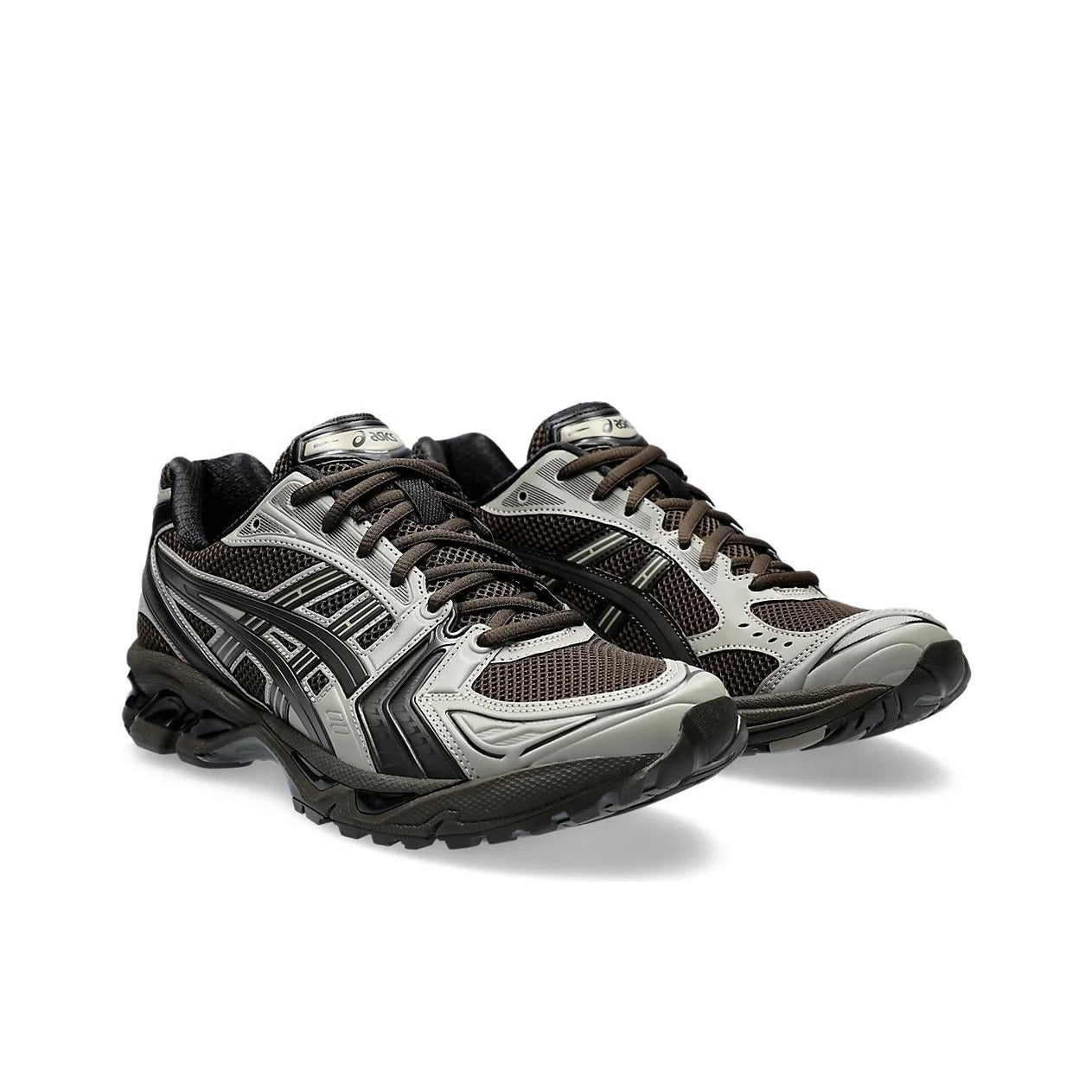 Undermycar x atmos x ASICS Gel-Kayano 14 Unisex Low-Top Casual Running Sneaker – Black/Grey/Brown