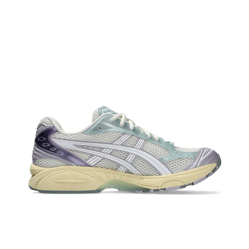 ASICS Gel-Kayano 14 Unisex Low-Top Casual Running Sneaker – Green/Purple