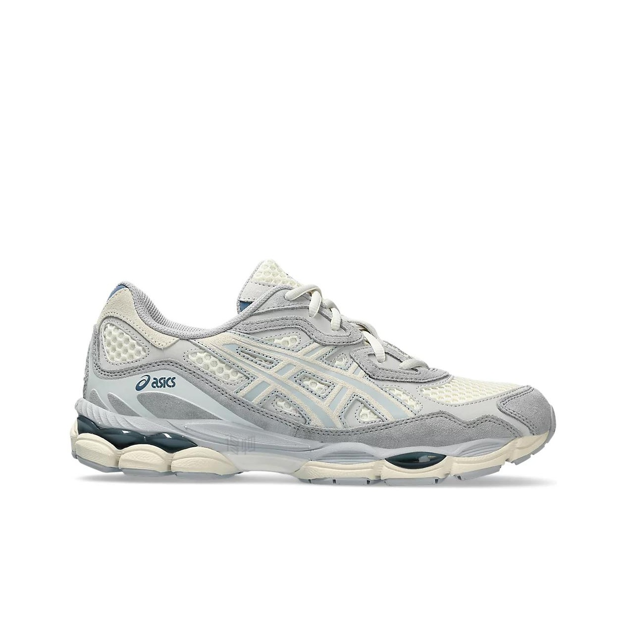 ASICS GEL-NYC Cream Grey Wide Unisex Mid-Top Lifestyle Sneaker