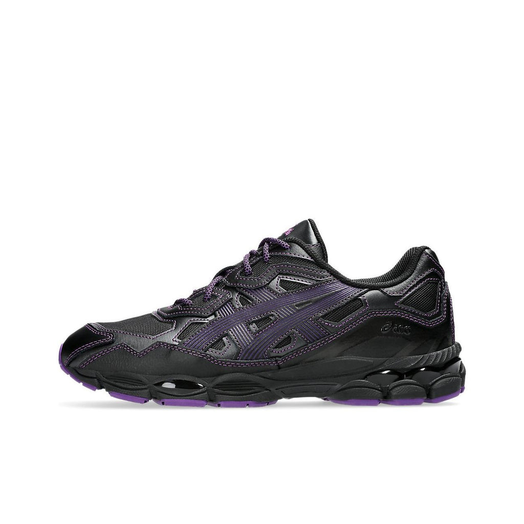 Needles x ASICS GEL-NYC Black Purple Unisex Low-Top Leather Lifestyle Sneaker