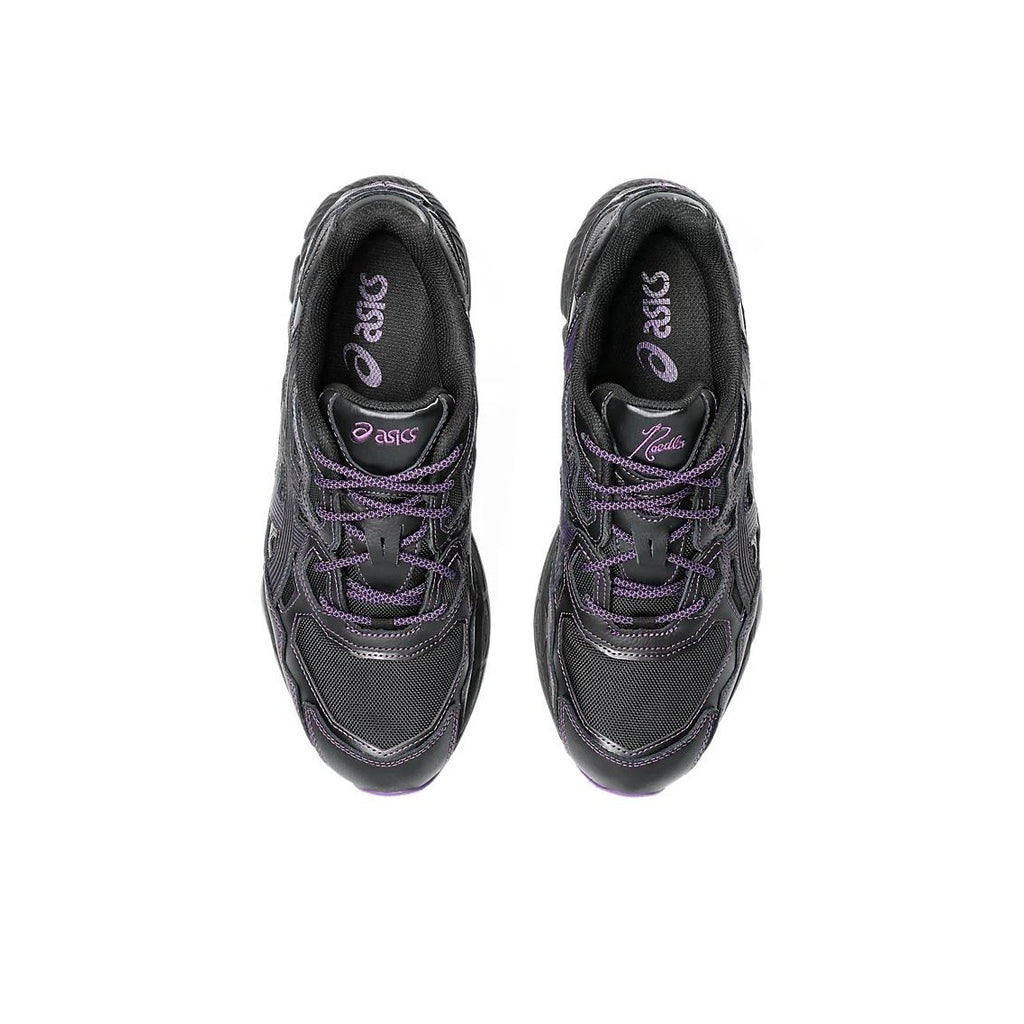 Needles x ASICS GEL-NYC Black Purple Unisex Low-Top Leather Lifestyle Sneaker