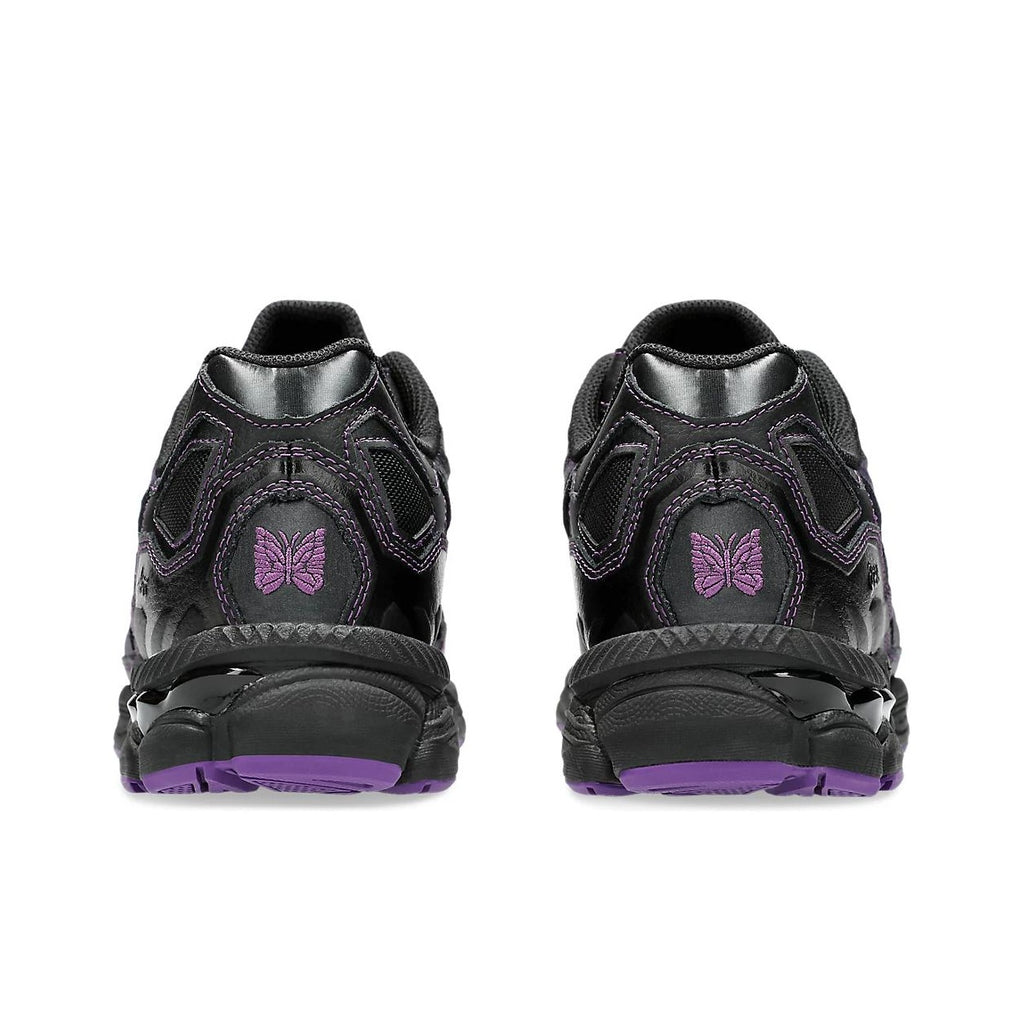 Needles x ASICS GEL-NYC Black Purple Unisex Low-Top Leather Lifestyle Sneaker