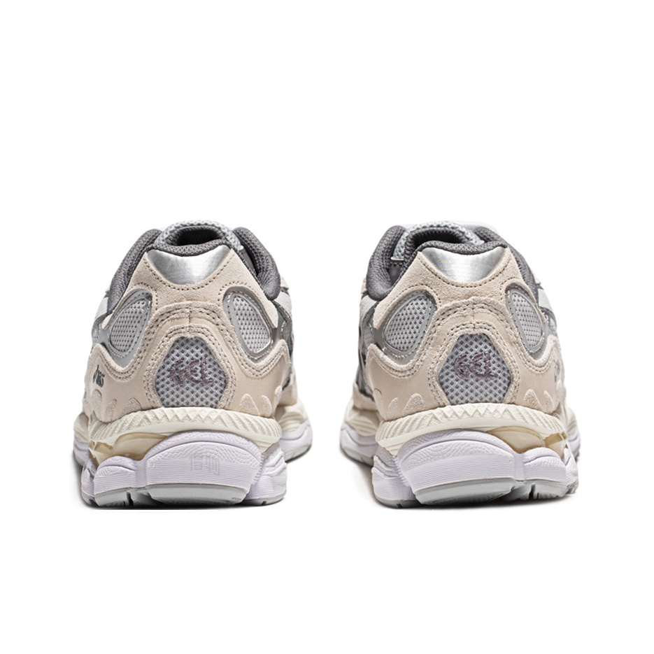 ASICS GEL-NYC Grey Yellow Unisex Low-Top Mesh Leather Lifestyle Sneaker