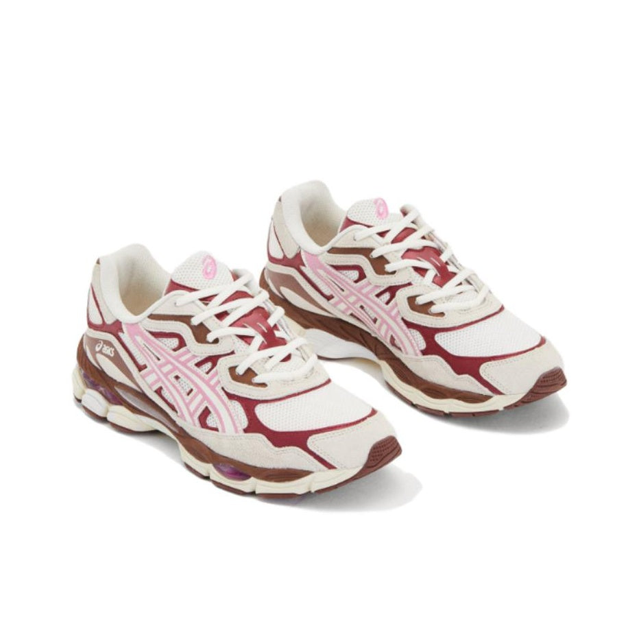 ASICS GEL-NYC – Cream / Sweet Pink | Unisex Low-Top Running-Inspired Sneaker